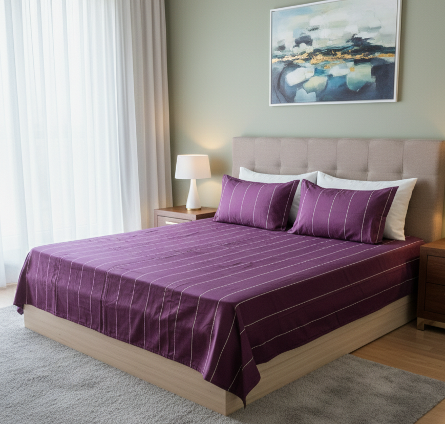 Embroidered Bedsheet