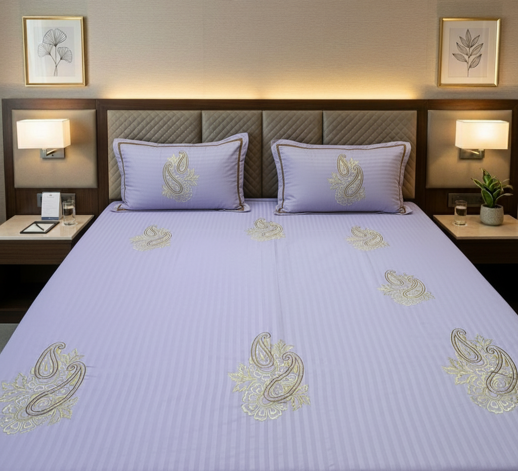 Embroidery Bedsheet