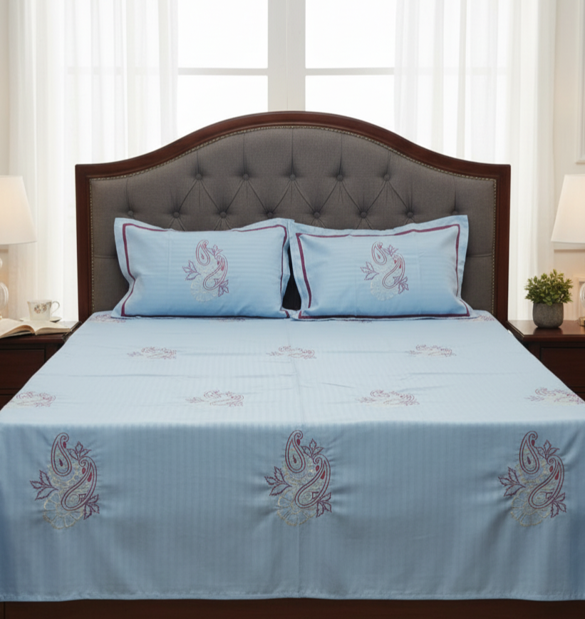 Embroidery Bedsheet