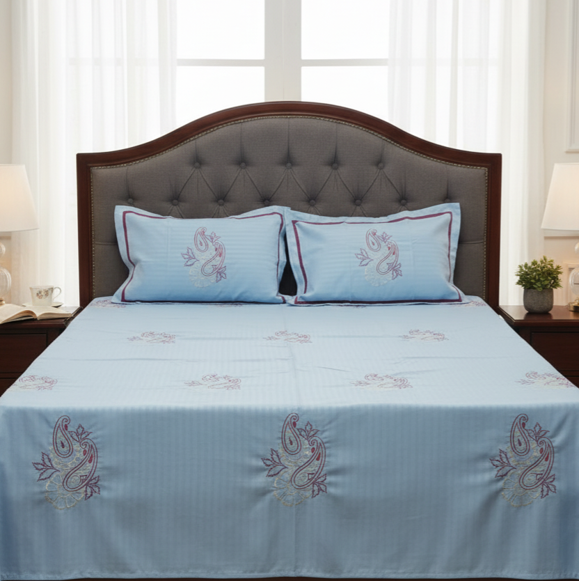 Embroidery Bedsheet