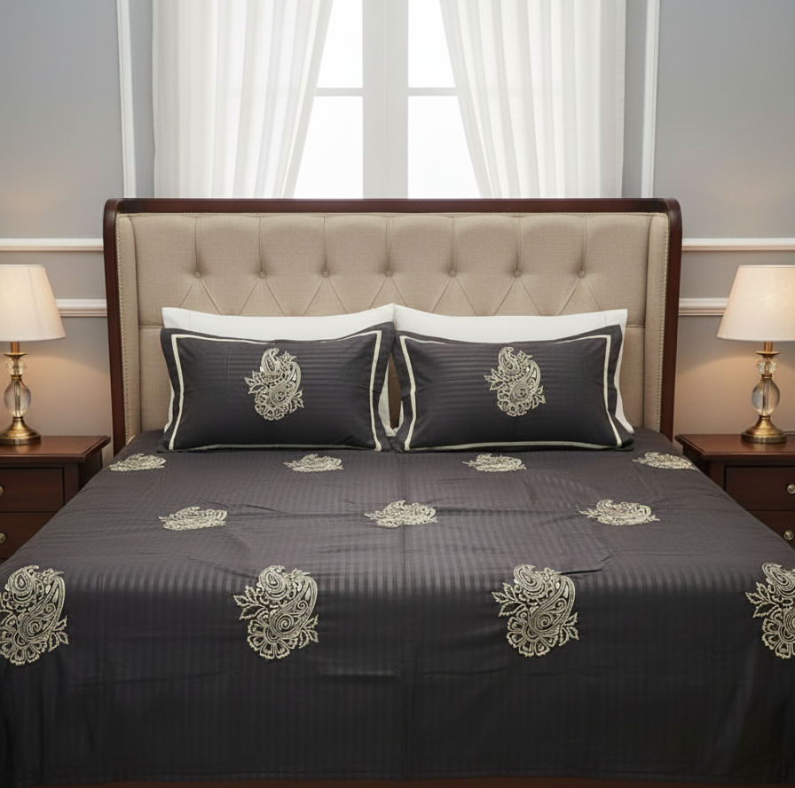 Embroidery Bedsheet