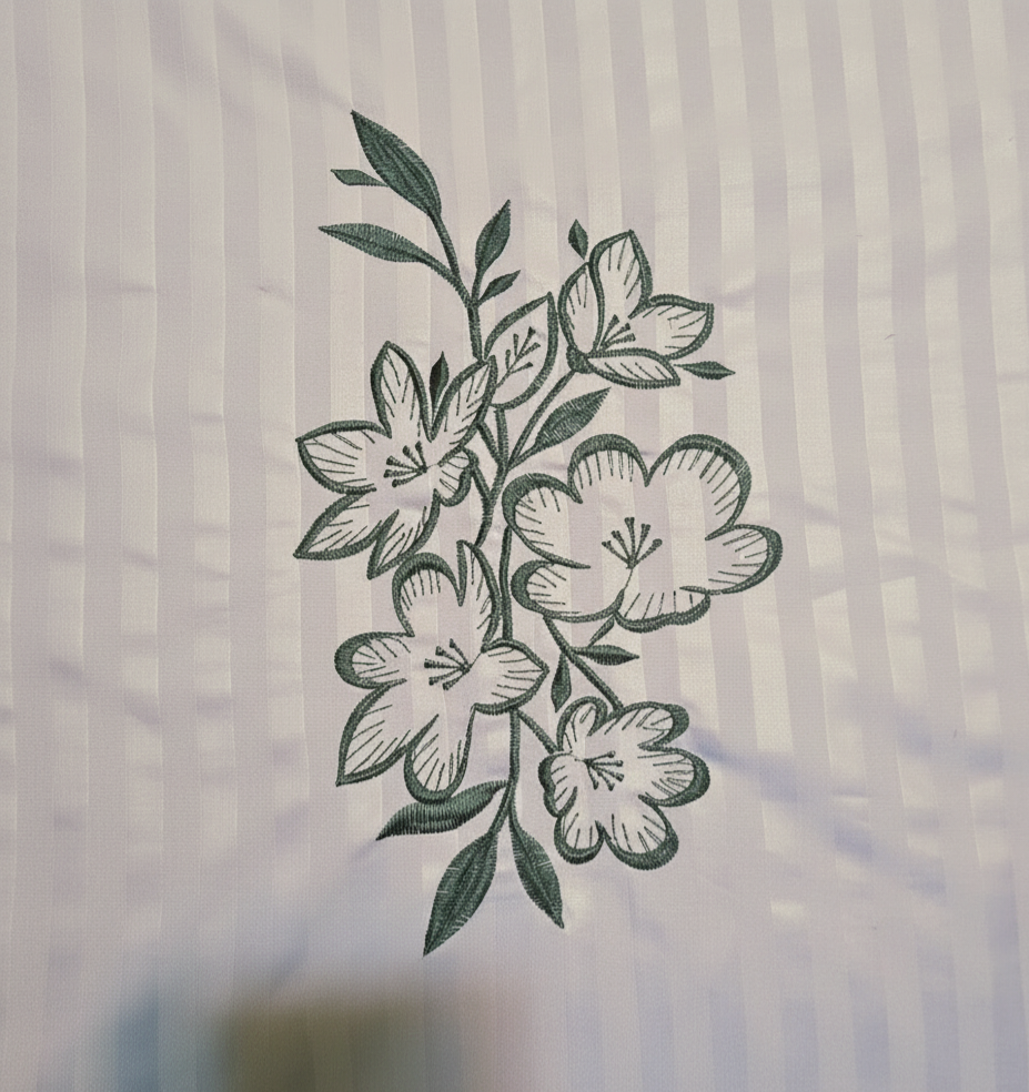 Embroidery Bedsheet