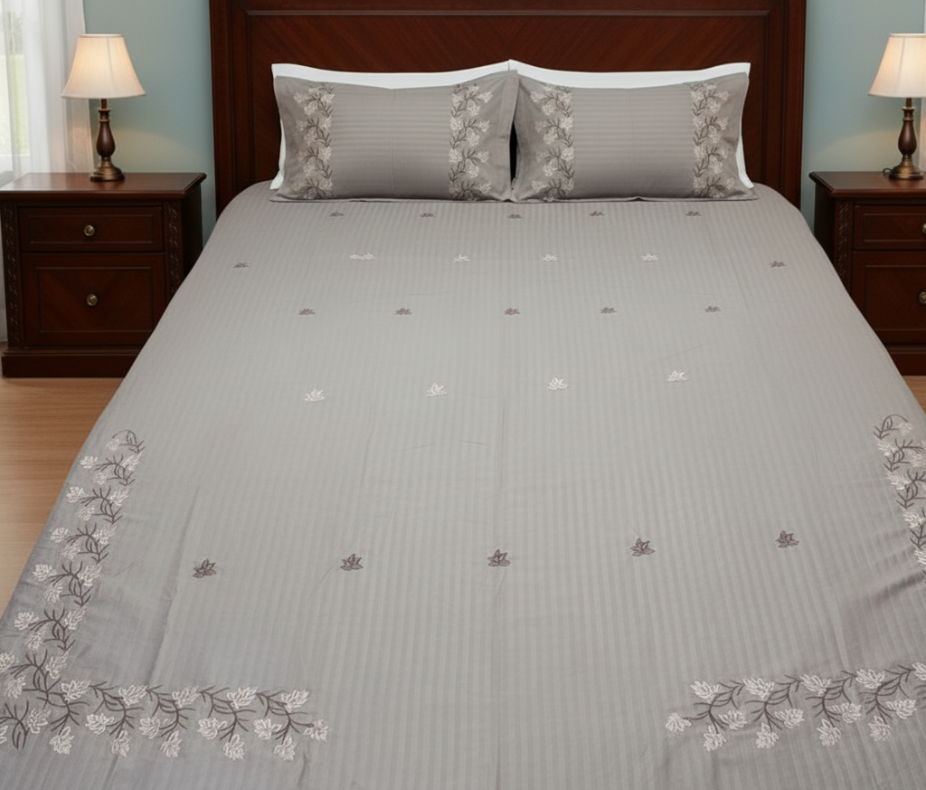 Embroidered Bedsheet