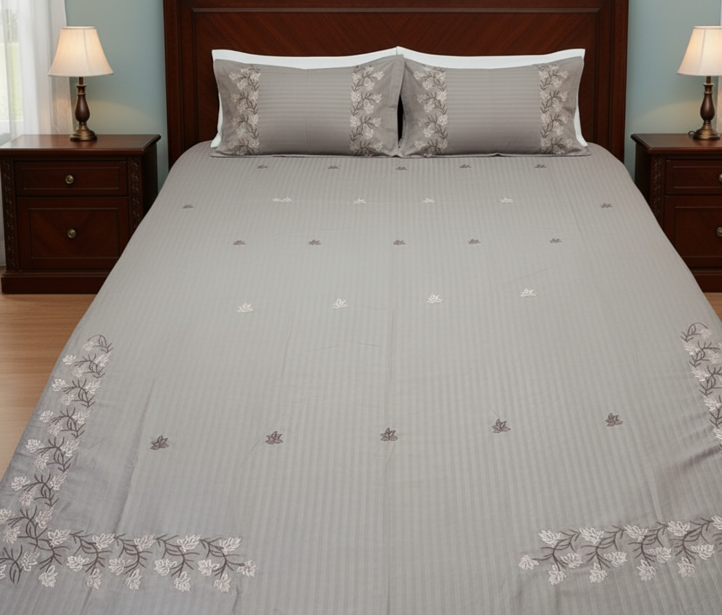 Embroidered Bedsheet