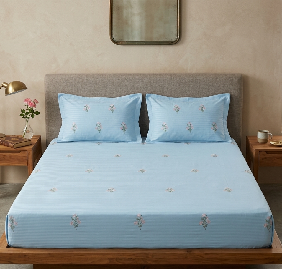 Embroidery Bedsheet