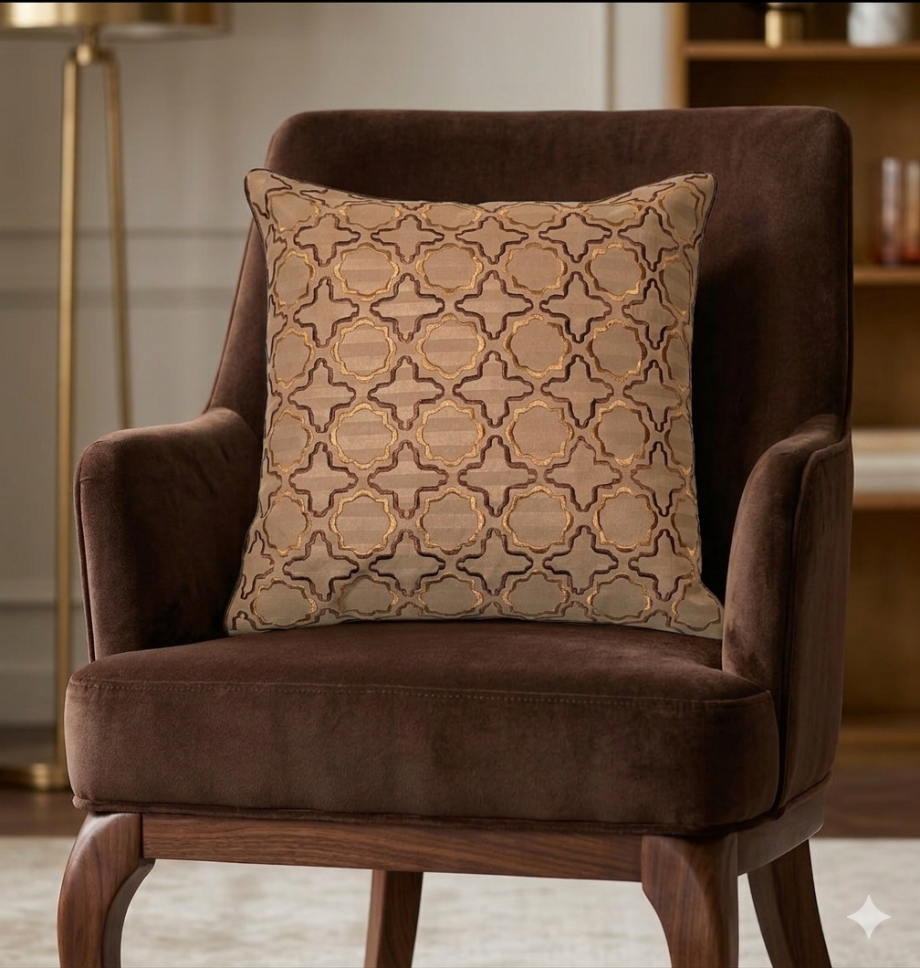 Embroided Cushion Cover