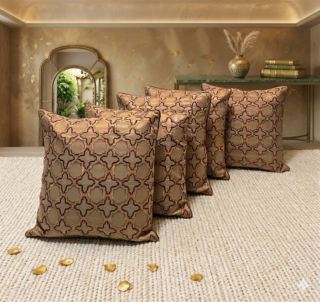 Embroided Cushion Cover