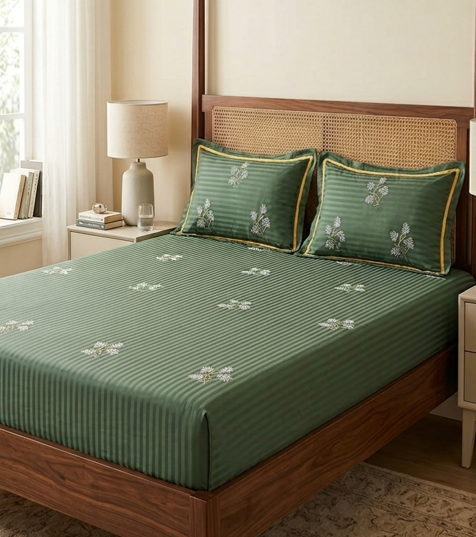 Embroidery Bedsheet