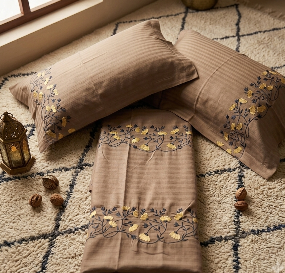 Embroidered Bedsheet