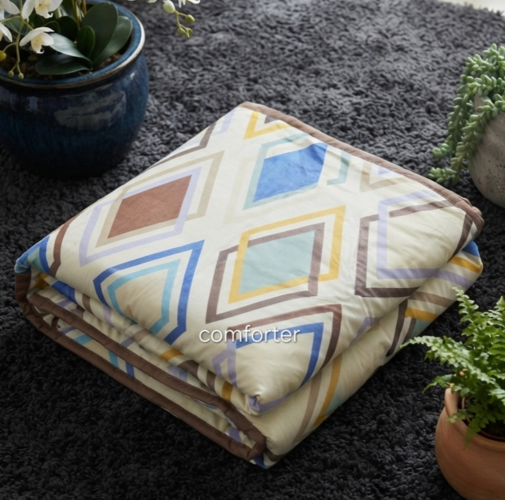 Bedsheet and comforter set