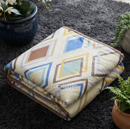Bedsheet and comforter set