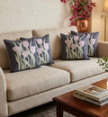 PATCH WORK EMBROIDERED CUSHION COVER