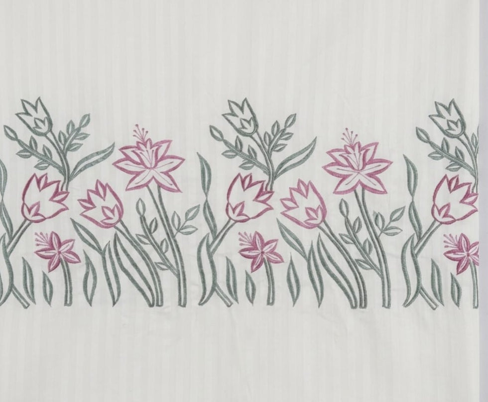 Embroidered Bedsheet