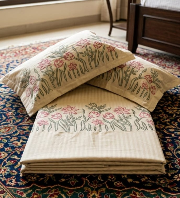 Embroidered Bedsheet