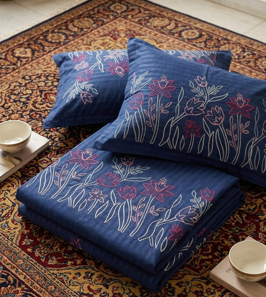 Embroidered Bedsheet