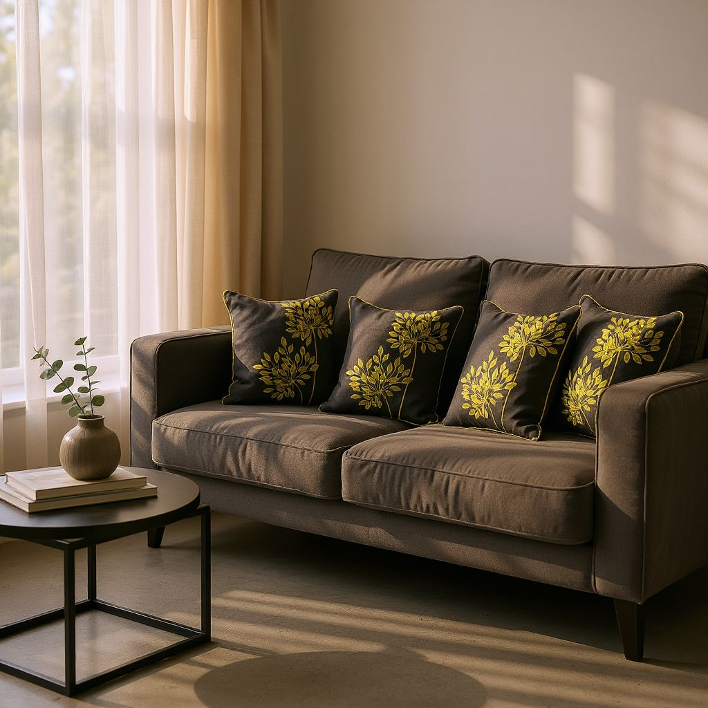 Embroided Cushion Cover