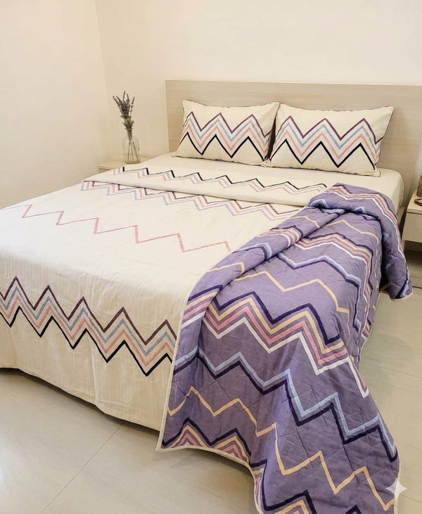 BEDSHEET COMFERTER SET